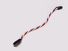 15cm (Futaba) 22AWG Twisted Servo Lead Extention (9777) [AM2003-15]